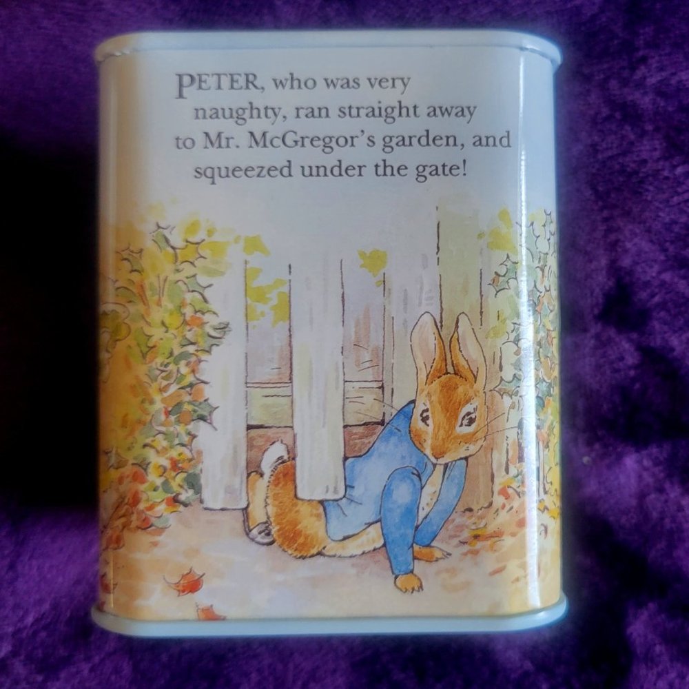 Beatric Potter Peter Rabbit Small Tin Bank